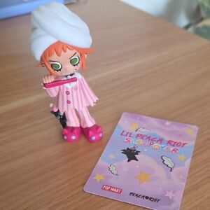 Peach Riot - Sleepover Series - Gigi -brush teeth -popmart